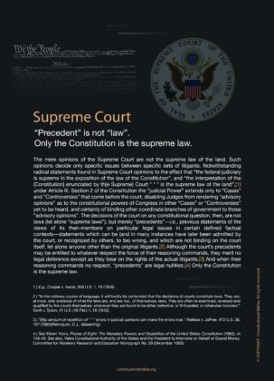 Supreme Court Precedent