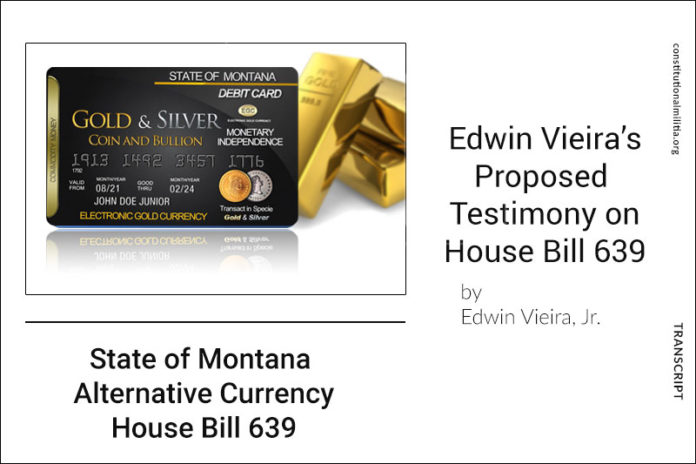 Montana sound monetary system